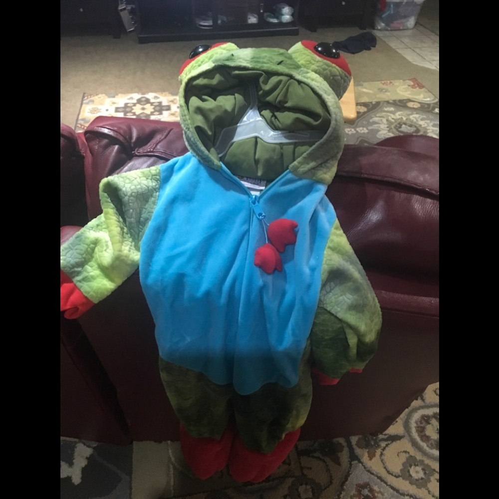 Kids frog halloween costume adorable 6-12 months